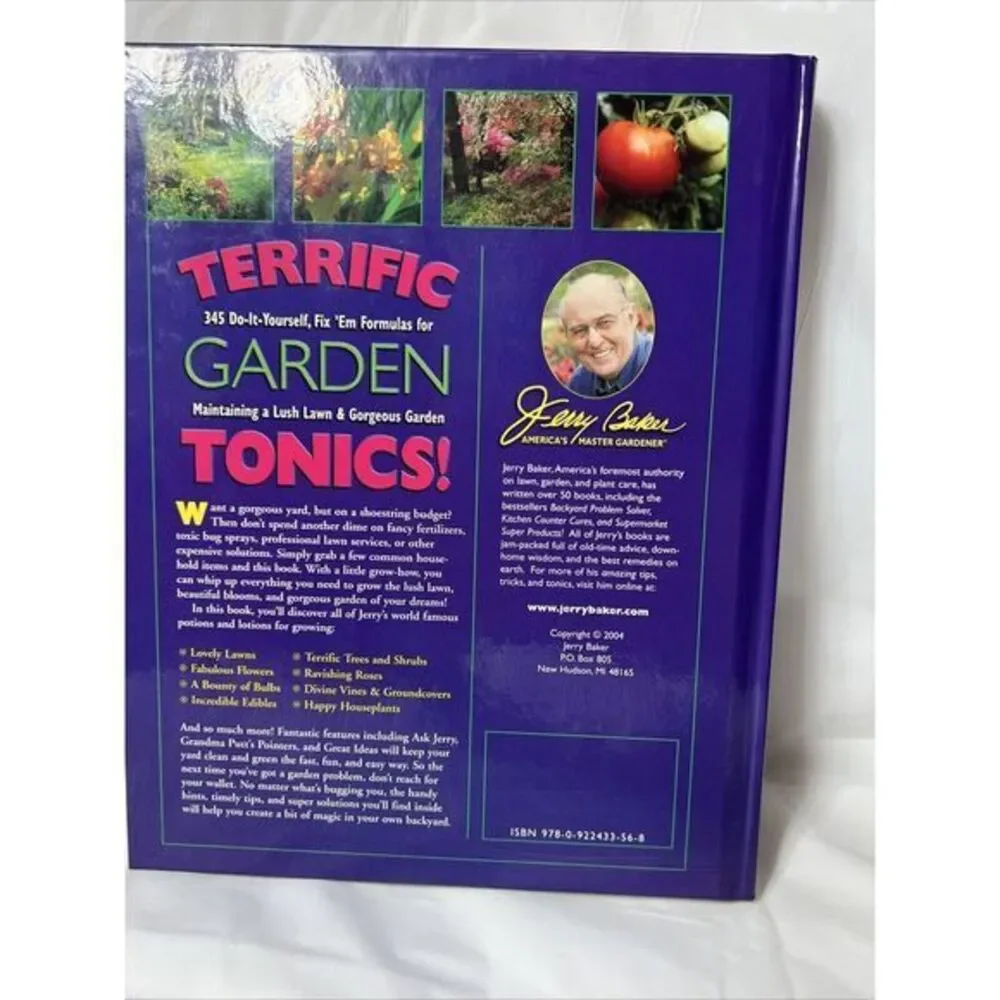 Terrific Garden Tonics Hardback Fix 'Em Formulas by‎ Jerry Baker